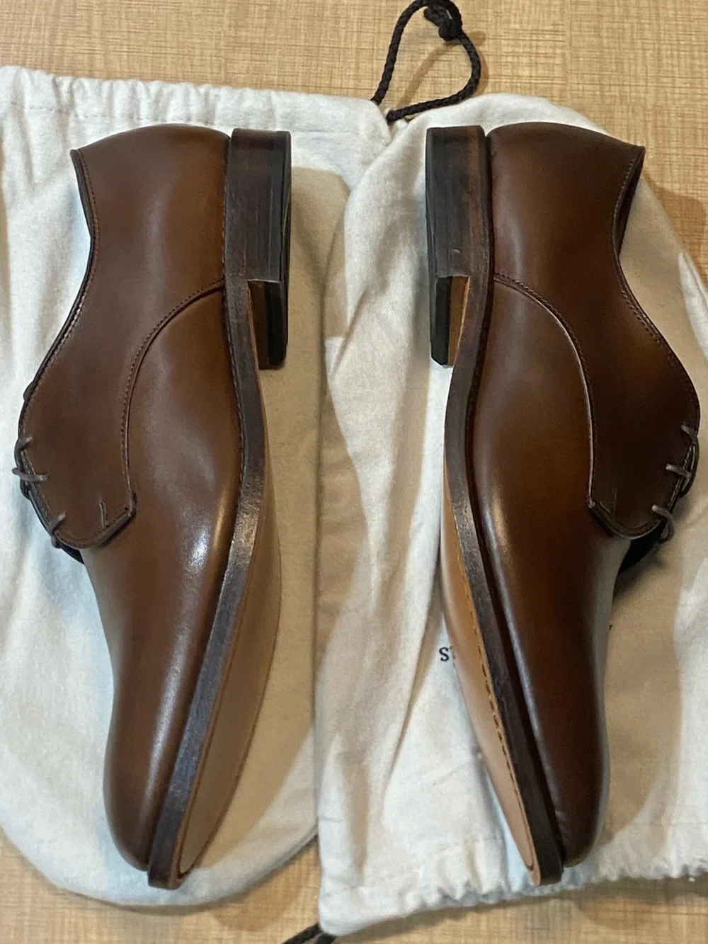 Allen Edmonds Kenilworth Derby Dress Shoes 11.5D Brown